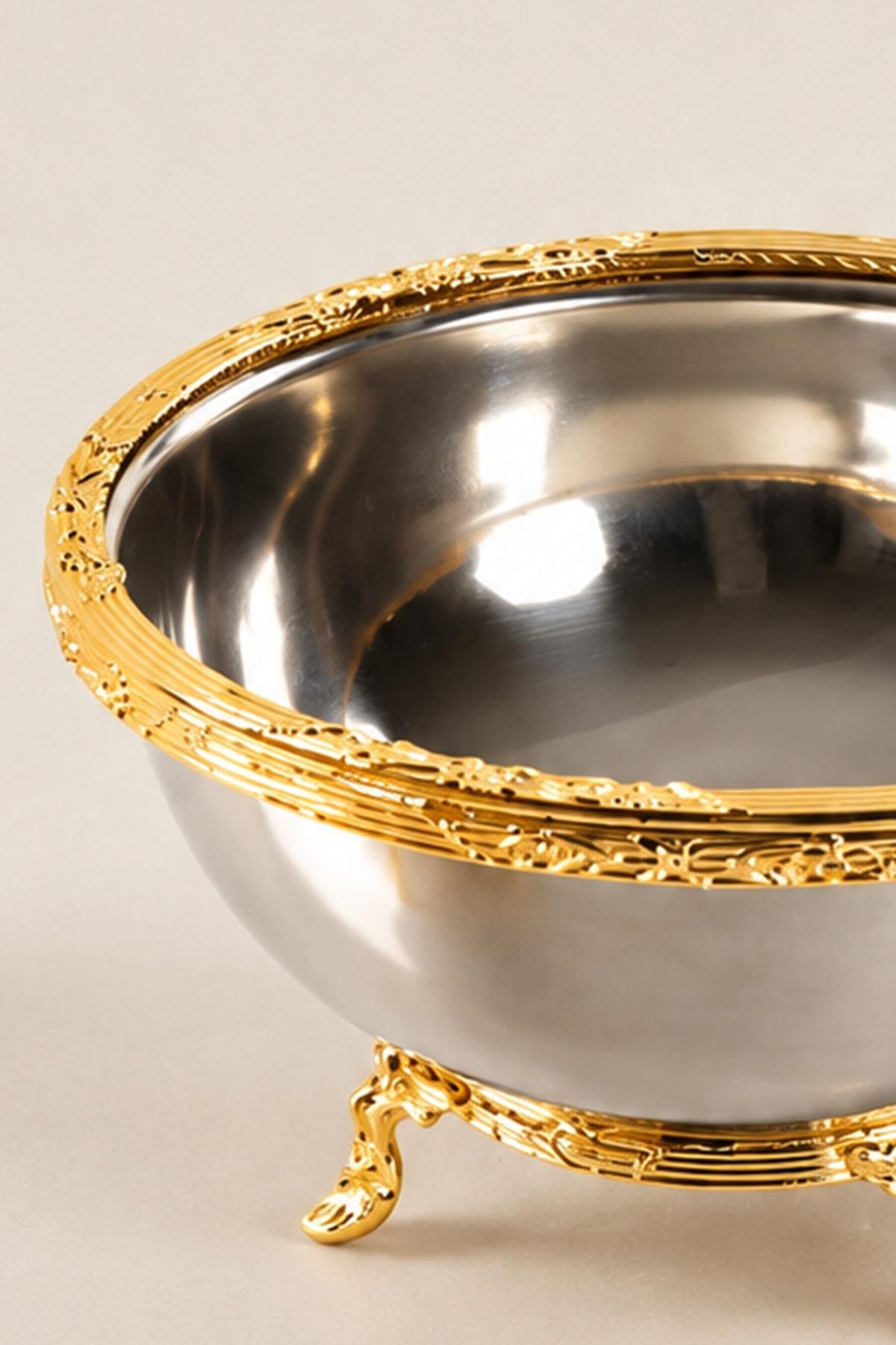 Kessa Gold Detail Servis Qabı (17 sm)
