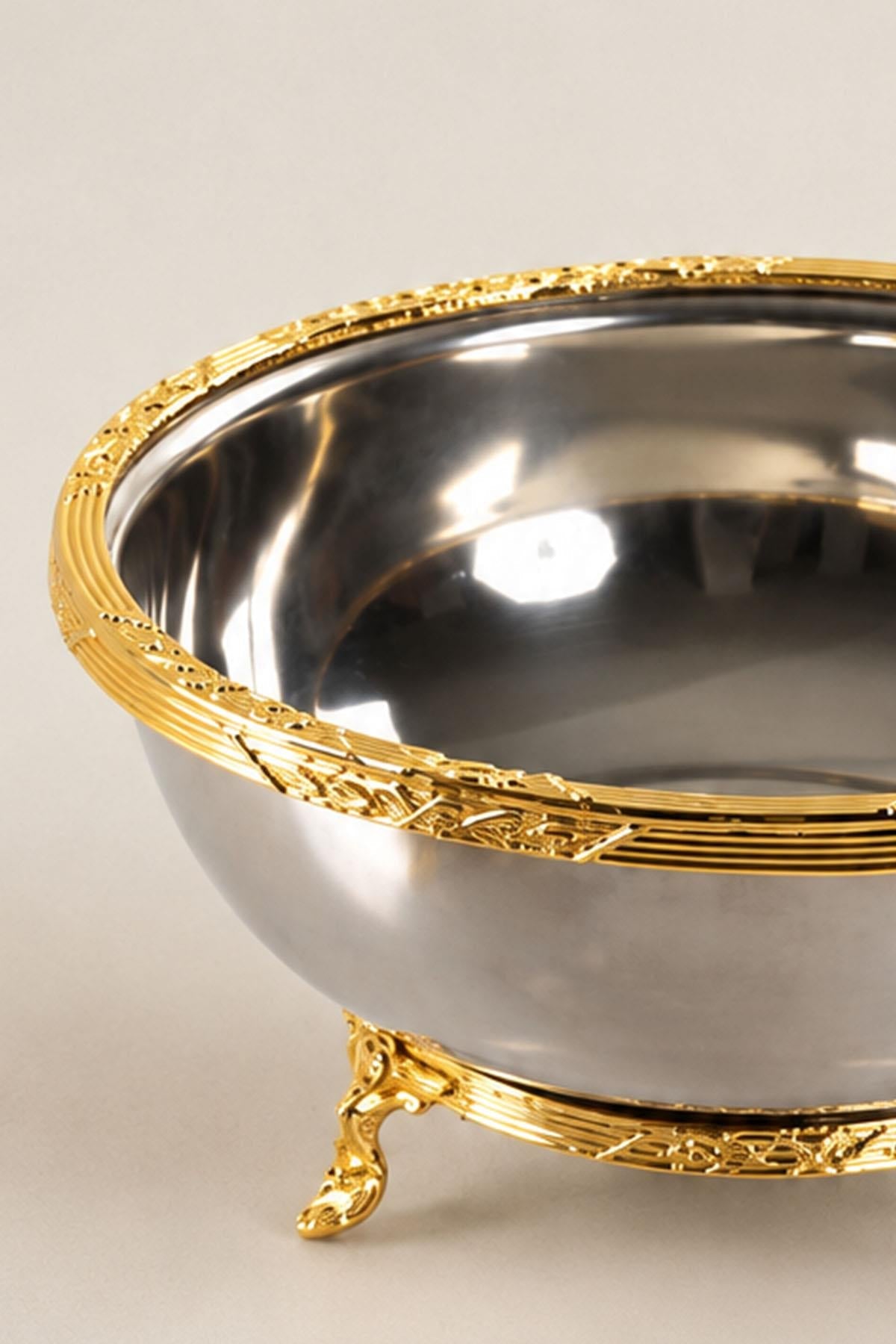 Kessa Gold Detail Servis Qabı (21 sm)